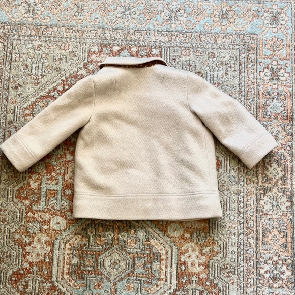 Zara Wool Blend Coat Toddler 4T - Picture 2 of 6
